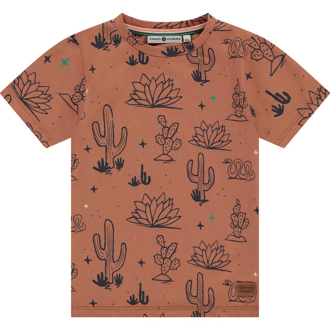 Cactus T-Shirt, Tan