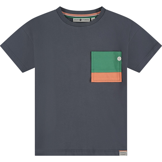 T-Shirt, Faded Navy