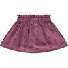 Eyelet Skirt, Purple - Skirts - 2