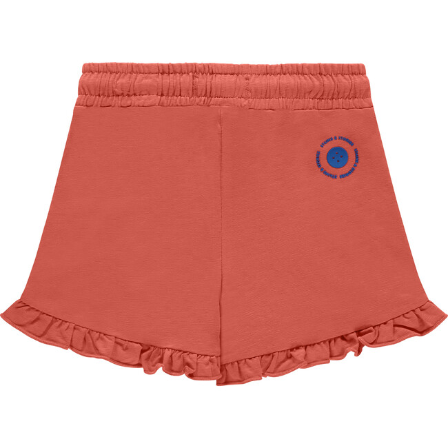 Ruffled Shorts, Orange - Shorts - 2