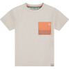 Pocket T-Shirt, Cream - T-Shirts - 1 - thumbnail