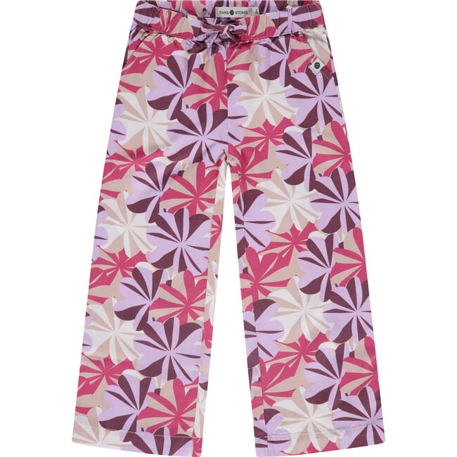 Wide Leg Palm Tree Pant, Multi