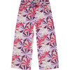 Wide Leg Palm Tree Pant, Multi - Pants - 1 - thumbnail