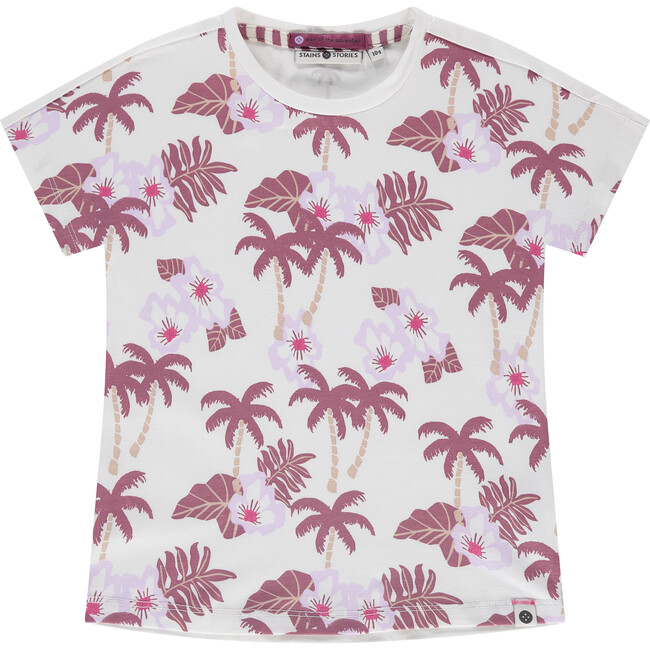 Palm Tree T-Shirt, Ivory