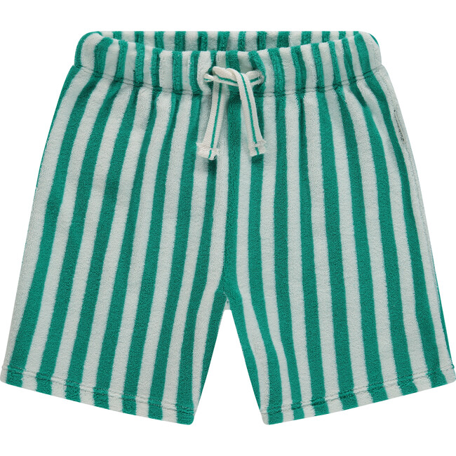 Striped Shorts, Green