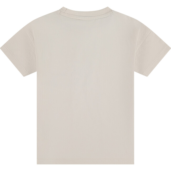 Pocket T-Shirt, Cream - T-Shirts - 2