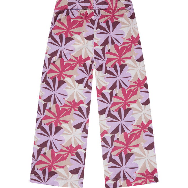 Wide Leg Palm Tree Pant, Multi - Pants - 2