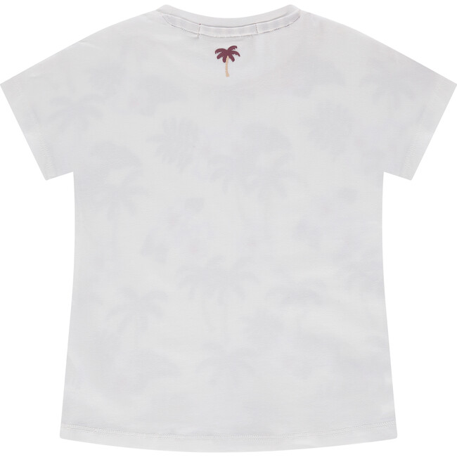 Palm Tree T-Shirt, Ivory - T-Shirts - 2
