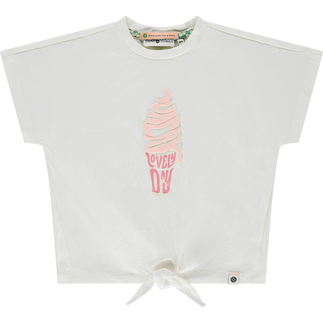 Lovely Day T-Shirt, Cream