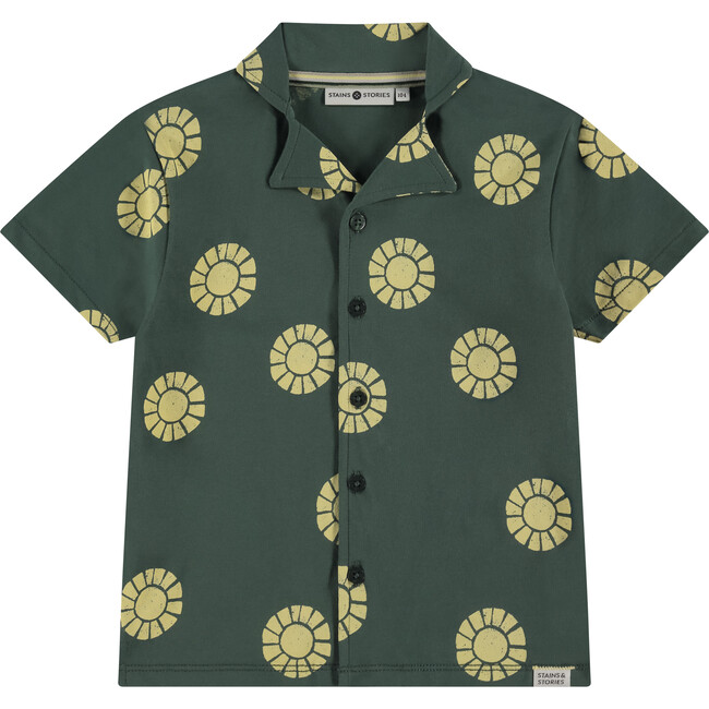 Sun Button Down Shirt, Green