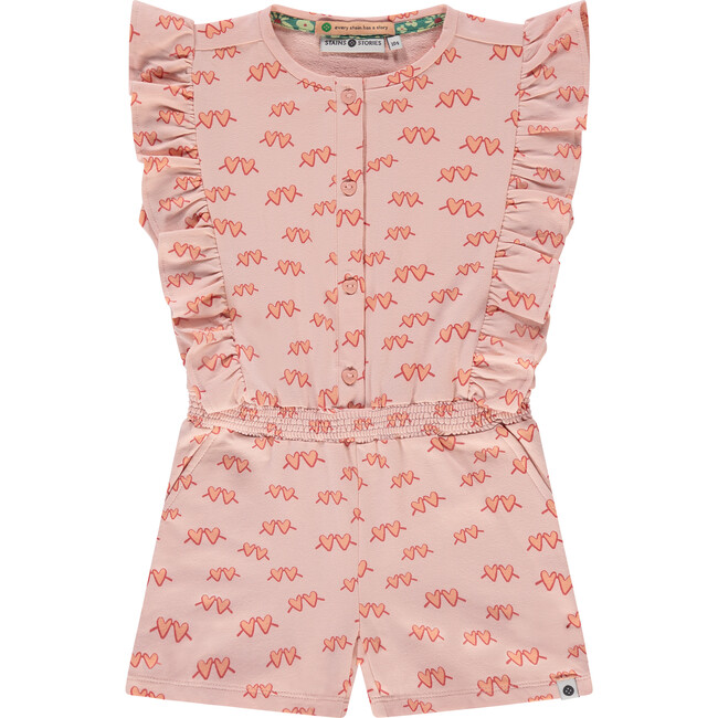 Sunglass Hearts Jumpsuit, Pink