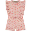 Sunglass Hearts Jumpsuit, Pink - Rompers - 1 - thumbnail