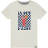 Lobster T-Shirt, Cream - T-Shirts - 1 - thumbnail