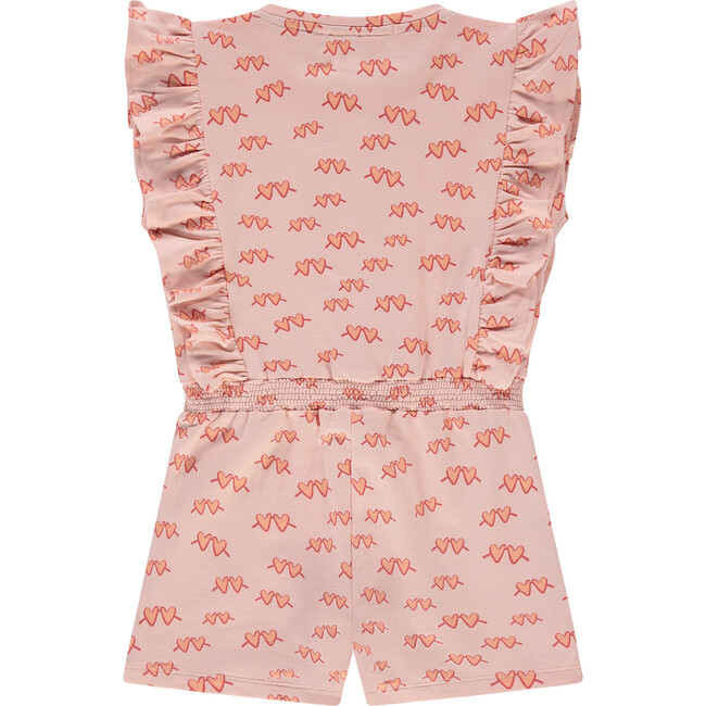 Sunglass Hearts Jumpsuit, Pink - Rompers - 2