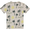 Palm Tree T-Shirt, Green/Yellow - T-Shirts - 2