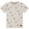 Desert T-Shirt, Cream - T-Shirts - 1 - thumbnail