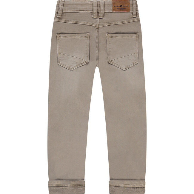 Jogger Pants, Beige - Pants - 2