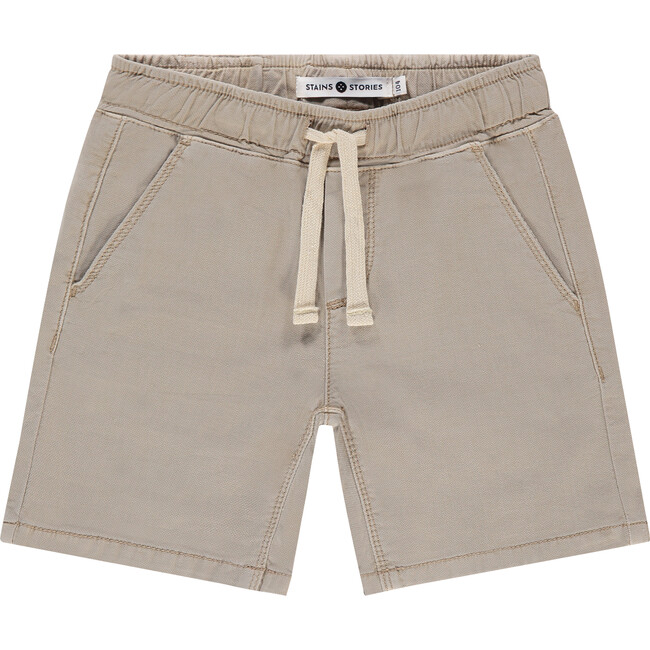 Chino Shorts, Beige - Shorts - 1