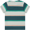 Stripe T-Shirt, Green - T-Shirts - 2