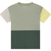 Colorblock T-Shirt, Green - T-Shirts - 2