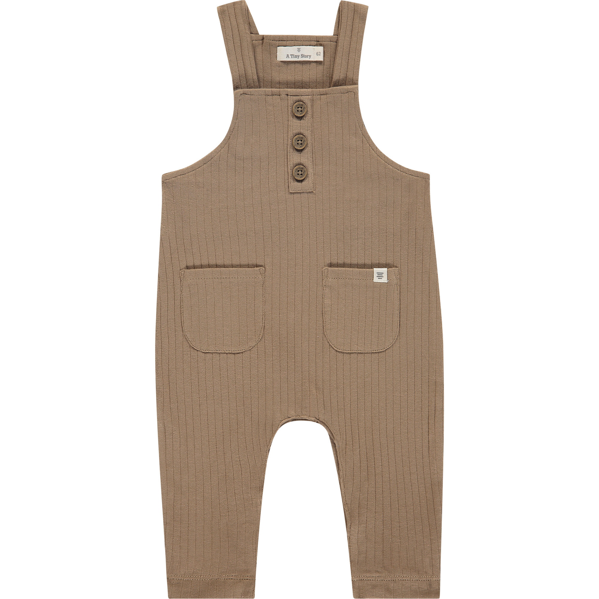 Overalls, Tan - Overalls - 1