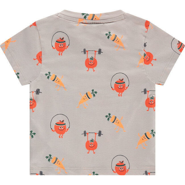 Veggie T-Shirt, Cream - T-Shirts - 2
