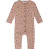 Heart Romper, Pink - Rompers - 1 - thumbnail