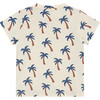 Palm Tree T-Shirt, Cream - T-Shirts - 2