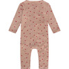 Heart Romper, Pink - Rompers - 2