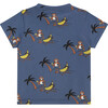 Monkey T-Shirt, Blue - T-Shirts - 2