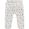 Berry Print Pants, Cream - Pants - 2