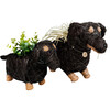 Mama and Baby Dachshund Planter Set - Pots - 1 - thumbnail
