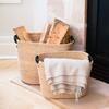 Black Oval Baskets, Set of 2 - Storage - 2