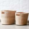 Natural Oval Baskets, Set of 2 - Storage - 3