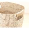 Natural Oval Baskets, Set of 2 - Storage - 5