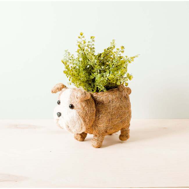 Mama and Baby English Bulldog Planter Set - Pots - 3