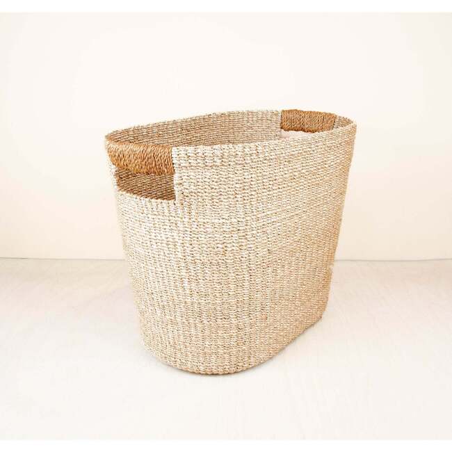 Tan Oval Baskets, Set of 2 - Storage - 6