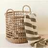 Seagrass Open Weave Cylinder Baskets, Set of 3 - Storage - 4