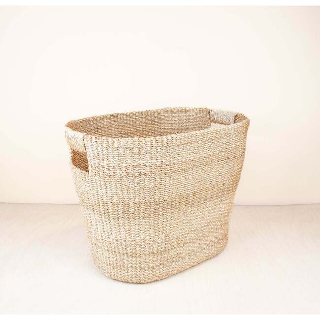 Natural Oval Baskets, Set of 2 - Storage - 6