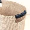 Black Oval Baskets, Set of 2 - Storage - 4