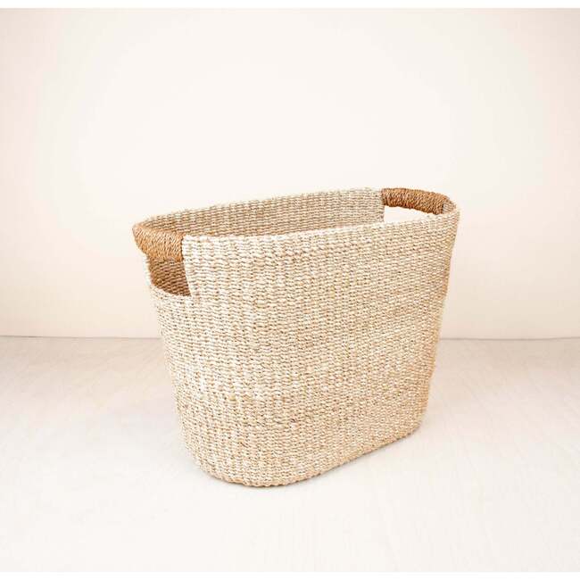 Tan Oval Baskets, Set of 2 - Storage - 7