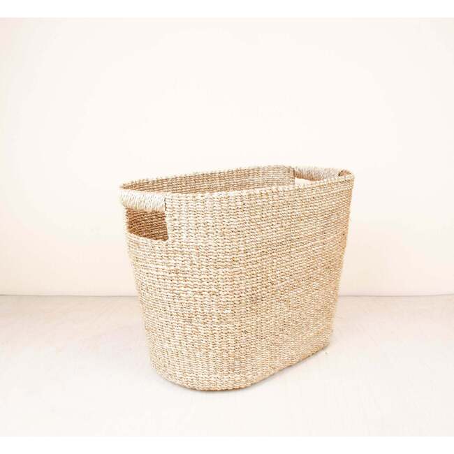 Natural Oval Baskets, Set of 2 - Storage - 7