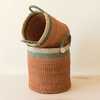 Coral Cylinder Floor Baskets, Set of 2 - Storage - 5