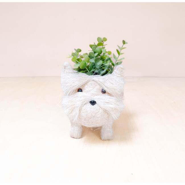 Mama and Baby Westie Planter Set - Pots - 5