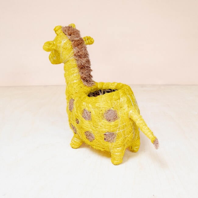 Mama and Baby Giraffe Planter Set - Pots - 7