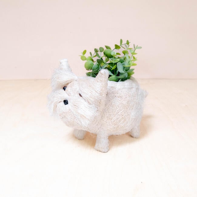 Mama and Baby Westie Planter Set - Pots - 6