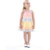 Sunset Layered Dress Set, Salmon - Dresses - 2