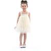 Sleeveless Ruffle Layered Dress, Ivory - Dresses - 2