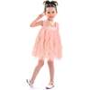 Sleeveless Ruffle Layered Dress, Pink - Dresses - 2