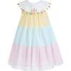 Layered Pom Dress, Multi - Dresses - 1 - thumbnail